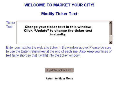 Screen Copy Market Your City Ticker Form